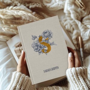 Personalized Monogram Journal For Women Initial Journal Notebook For Mom Custom Name Notebook Gift Toile Bridesmaid Proposal Bridal Party image 11