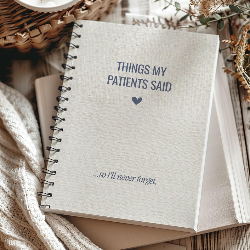 Gift For Nurse Appreciation Gift, RN Graduation Gift, Nursing School Grad Gift for New Nurse Notebook, Nursing Graduate Present, RN gift image 4