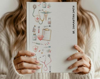 Doctor Journal Medical Notebook Personalized Doctor Gift For New Doctor Gift For Doctor Graduate Gift Health Care Doctor Appreciation Gift
