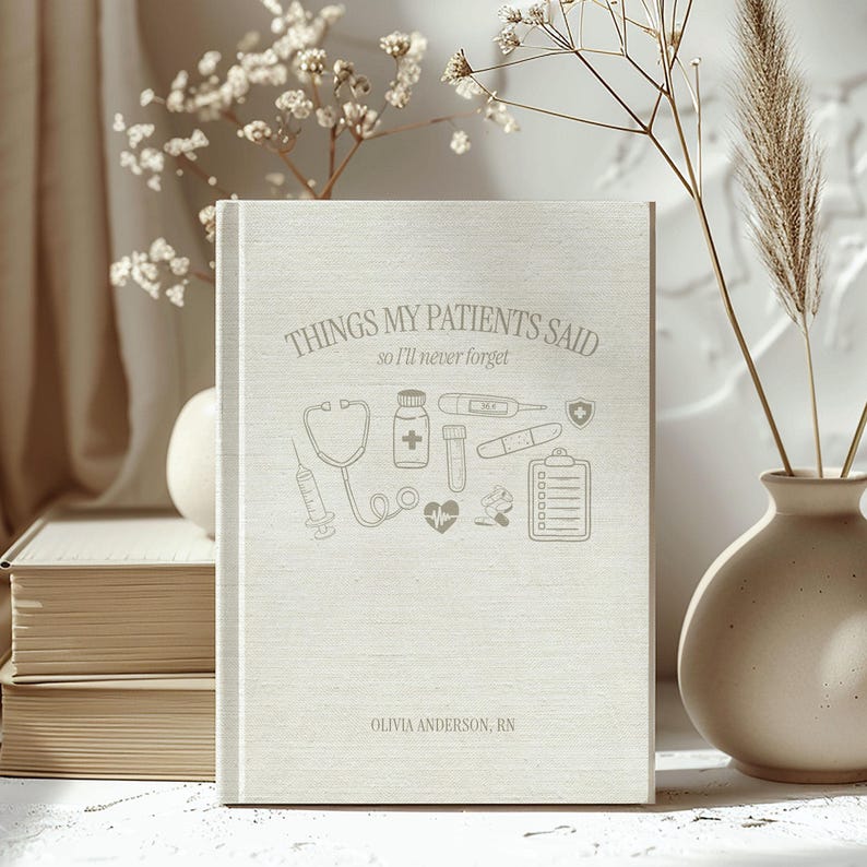 Geschenk für Krankenschwester Anerkennungsgeschenk, RN-Abschlussgeschenk, RN-Abschlussgeschenk, Krankenschwester-Schulabschluß-Geschenk für neues Krankenschwester-Notizbuch, bestandenes Krankenschwester-Geschenk, RN-Geschenk Oatmeal