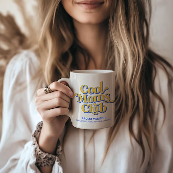 New Mom Mug For Mom, Funny Mom Gift For Mom Friend, Cool Moms Club Mug, New Parent Gift For New Mom Gift, Expecting Mom Gift Baby Shower