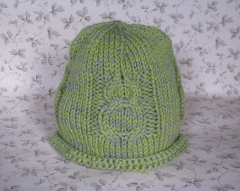 Baby owlet hat knitting pattern