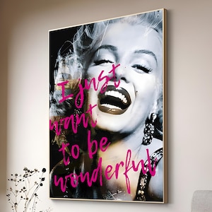 Marilyn Monroe Poster, smile art, Marilyn Monroe Print, Fashion Wall Art, Vintage Photography, Old Hollywood Decor, monroe wall art