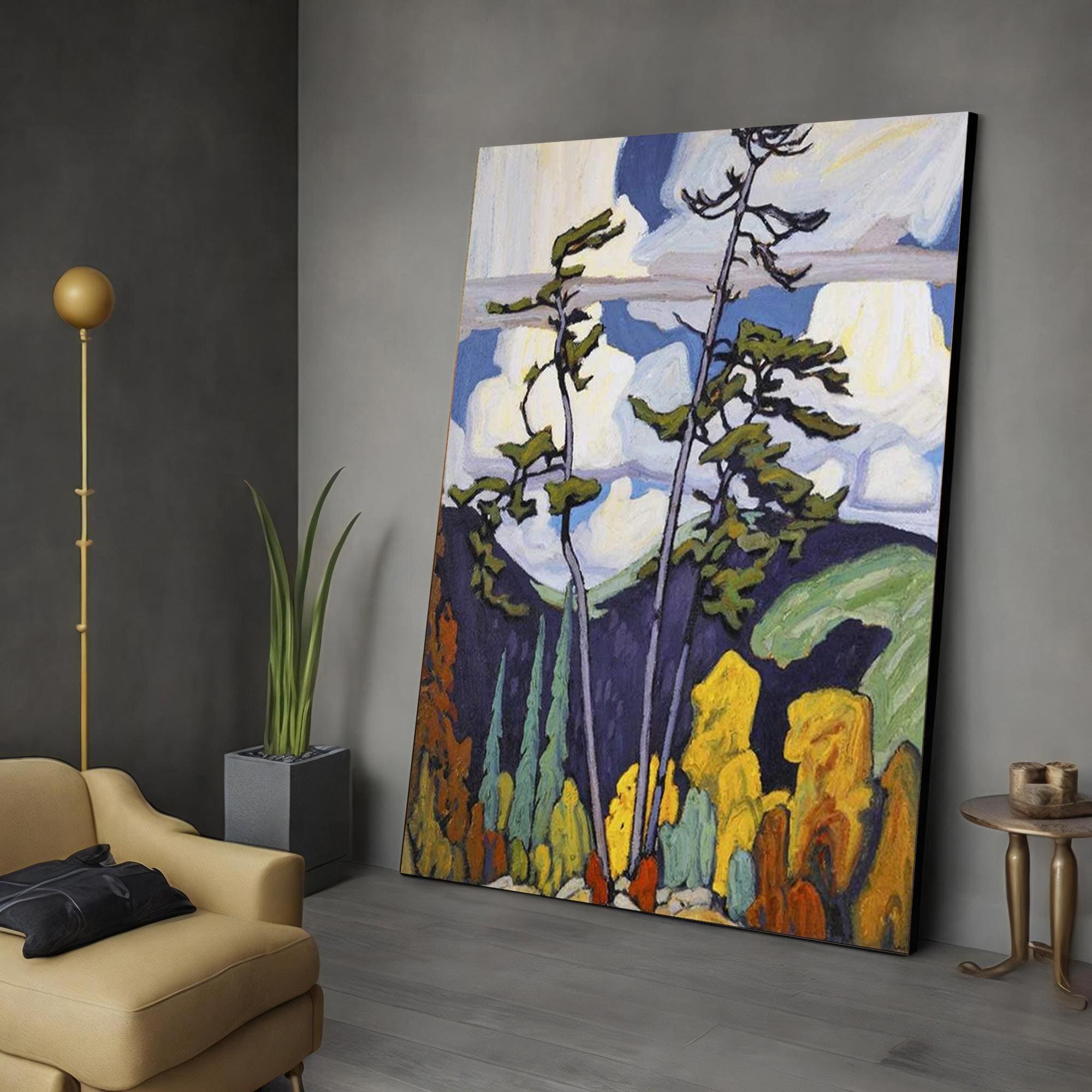 Pfund:Laurens Carouge/ローレンス・カルージュ 作品集 The-pines-lawren Stewart Harris, Geometric Abstractions, the Group
