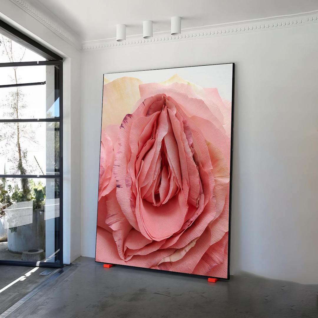 Rose Vagina Canvas Vagina Figure Painting Vagina Looking Rose rose-vagina-canvas-vagina-figure-painting-vagina-looking-rose