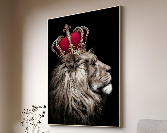 ライオンの豪華な絵