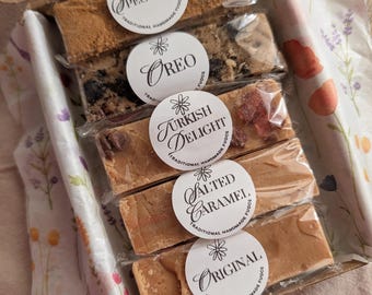 Handmade Fudge Gift Box | Gourmet Flavors, Personalized Message
