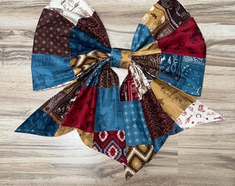 Custom Quilted Door Bow