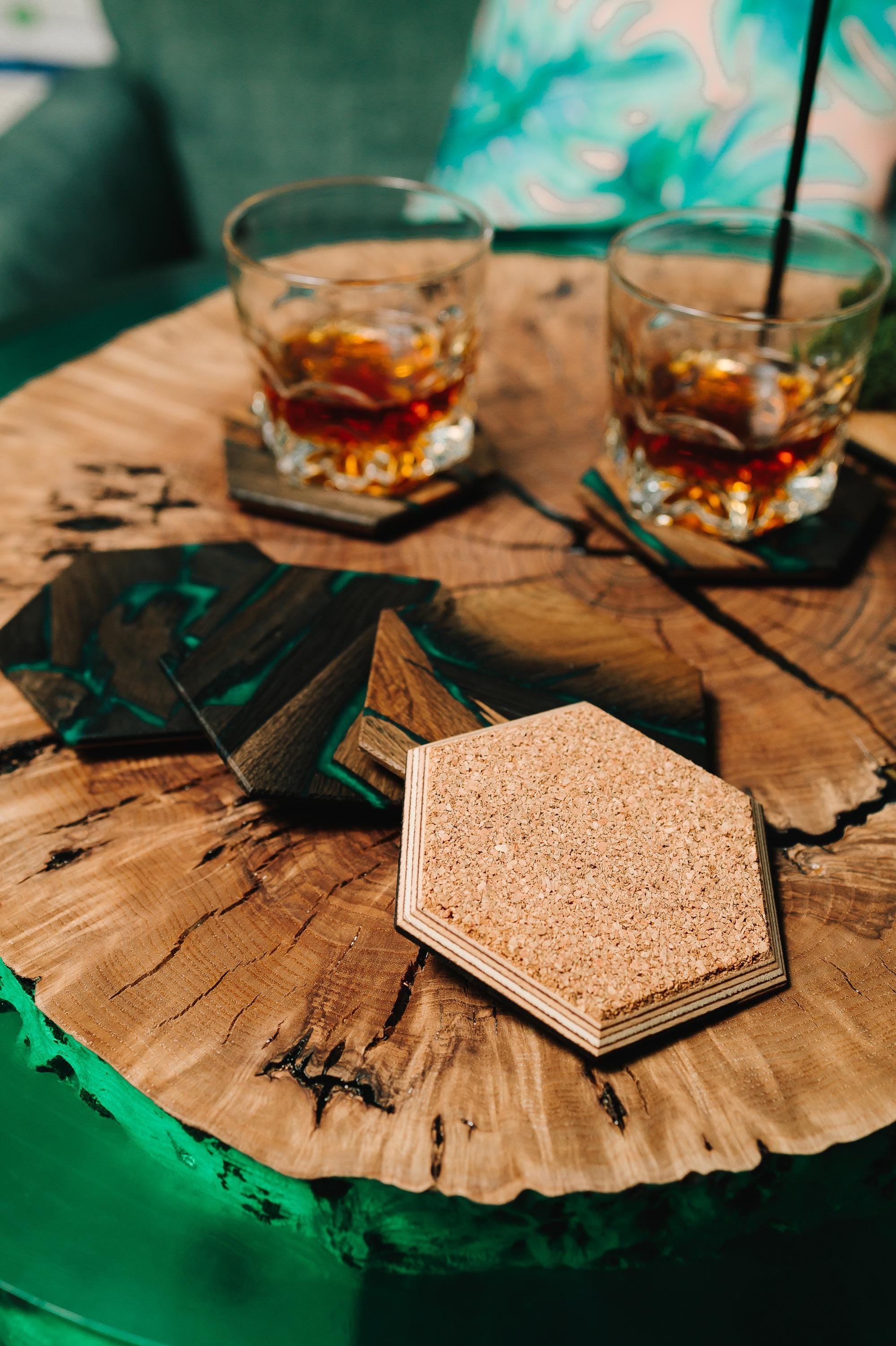 Whiskey Epoxy Table - Etsy
