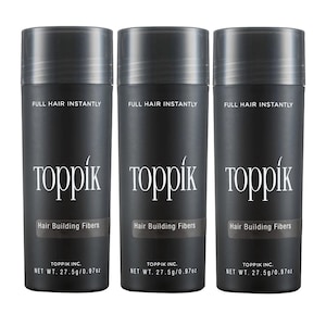 TOPPIK Hair Fibers - Large 27.5g (Pack of 3)
