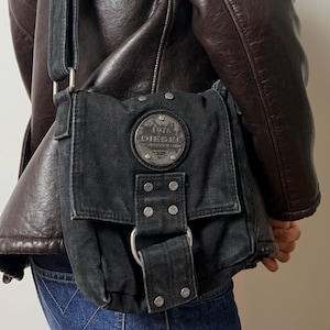 Diesel Messenger Bag - Etsy Canada