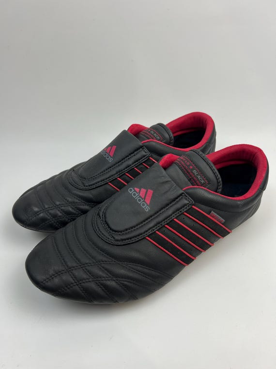 Adidas Taekwondo Black Red 2003 Vintage Archive Ultra Soft Natural