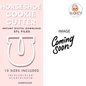 Cortador De Galletas Con Forma De Herradura – Modelo 266-B915, Fabricado En EE.UU., Ideal Para Repostería Temática