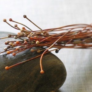 firescale copper head pins- qty 50- 24 gauge- 2 or 3 inches