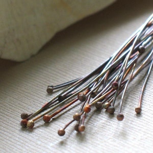 Firescale Copper Head Pins- qty 24- 24 gauge