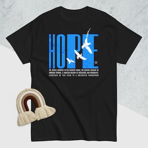 Hope Short Sleeve Shirt - Hope Shirt - Hope Tee - Hope Gift - Christian Tee Shirt - Christian Shirt - Christian Gift - Hope in Christ Shirt