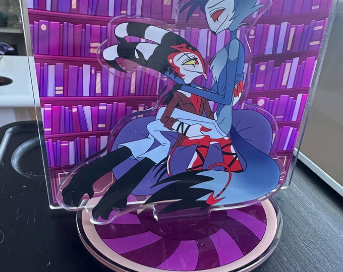 Blitz and Stolas Library Standee - Etsy