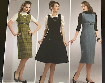 Simplicity 3673 1950s Women's Dress Pattern UNCUT Size H5 (6-14)