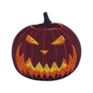 Kuslig pumpa - broderad lapp / emblem - Patchion Patches