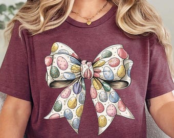 Easter Shirt, Happy Easter Sweatshirt, Coquette Easter Shirts, Easter Shirt for Kids, Easter T Shirt for Women,Coquette Bunny Tee,Easter Egg