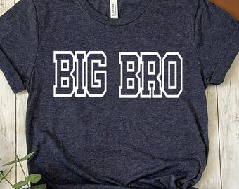 Big Bro Shirts, Big Brother Crewneck, Sibling Shirts , Pregnancy Announcement Tees , Big Brother TShirt, Big Bro Tees, Sibling Tees, Big Bro