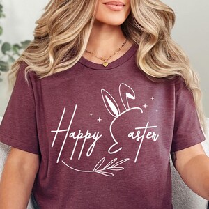 Happy Easter Shirt, Women Easter Shirt, Cute Easter Shirt, Easter Shirt, Happy Easter, Easter Bunny Shirt, Bunny Shirt, Easter Gift Shirt