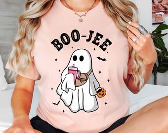 Boo Jee Shirt, Halloween Ghost Sweatshirt, Boo Shirt, Spooky Ghost Hoodie, Spooky Season Ghost Sweater, Spooky Vibes Shirt, Halloween Gifts