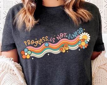 Progress Is Not Linear Shirt, SPED Teacher Shirt,Inclusive Education Shirt,Teacher Appreciation Shirt,Back to School Shirt,Special Education