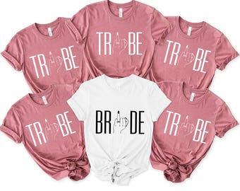 Bride Tribe Shirts, Bridesmaid Shirts, Bachelorette Team T-Shirts, Bridal Party Shirts, Bachelorette Party Shirt, Team Bride Tee, Hen Do Tee