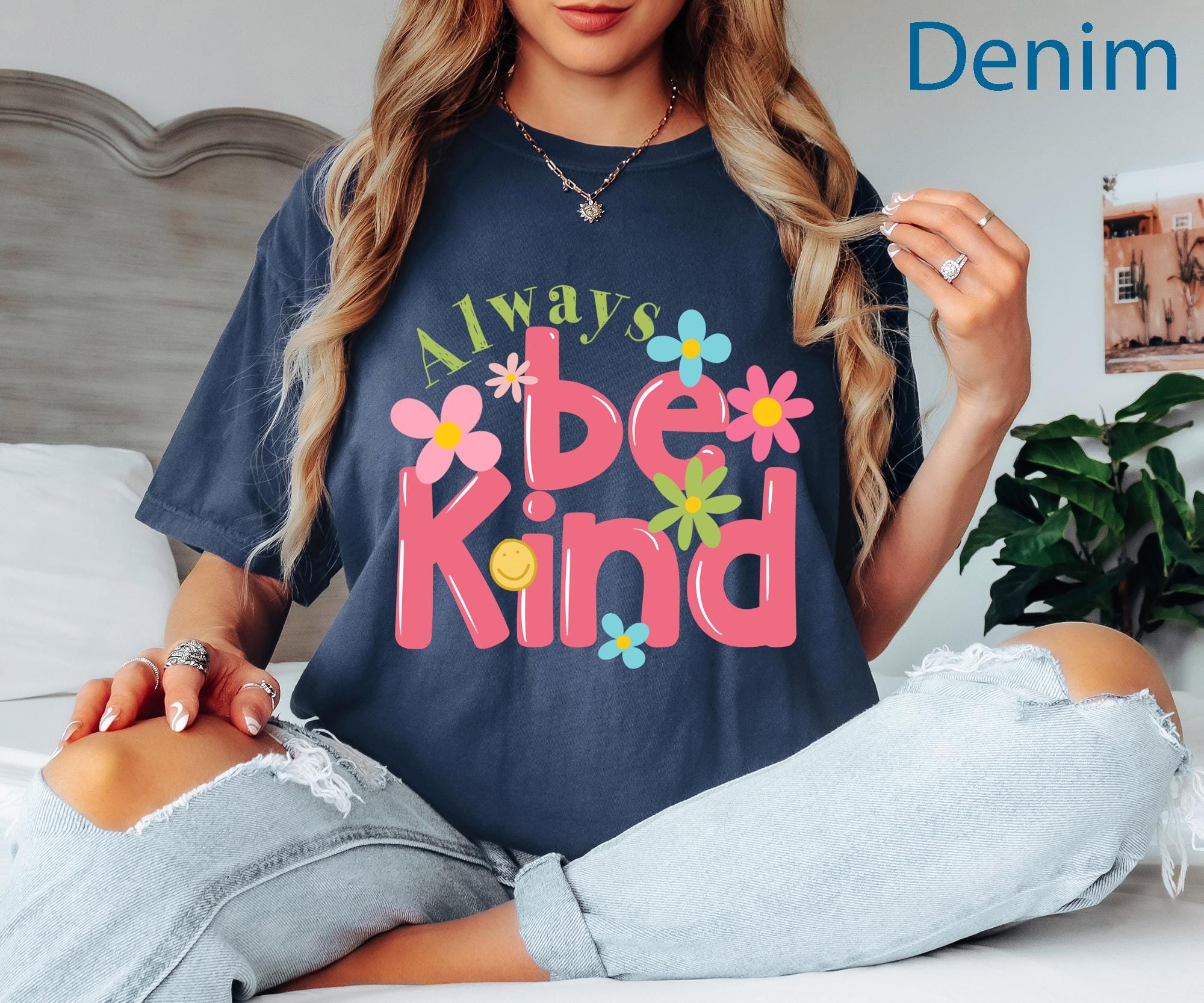 Comfort Colors® Always Be Kind Shirt, Kindness Shirt, Christian Shirt, Retro Be Kind Shirt, Vintage Shirt, Women's Shirt, Anti-Racism Shirt