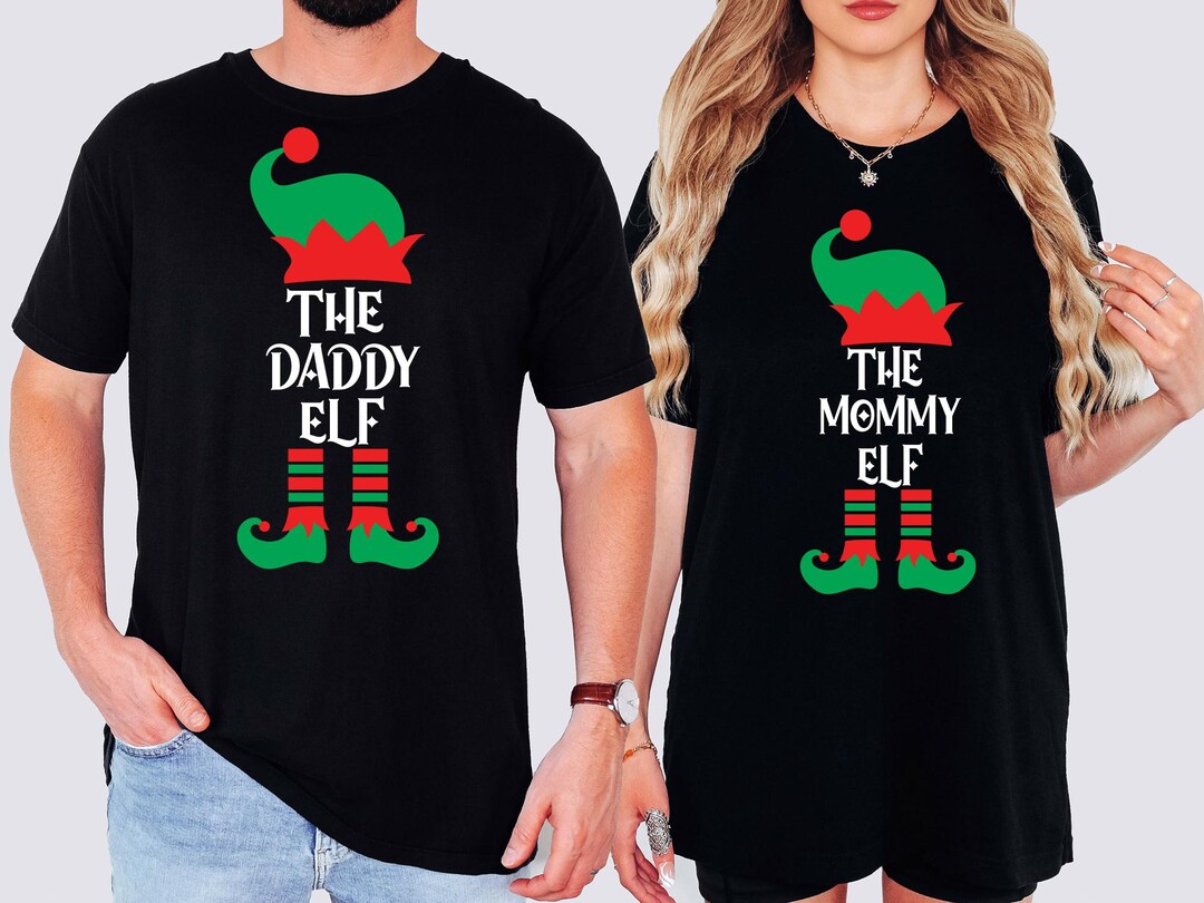 Custom the Elf T-shirt, Custom Elf Shirt, Christmas Family Matching ...