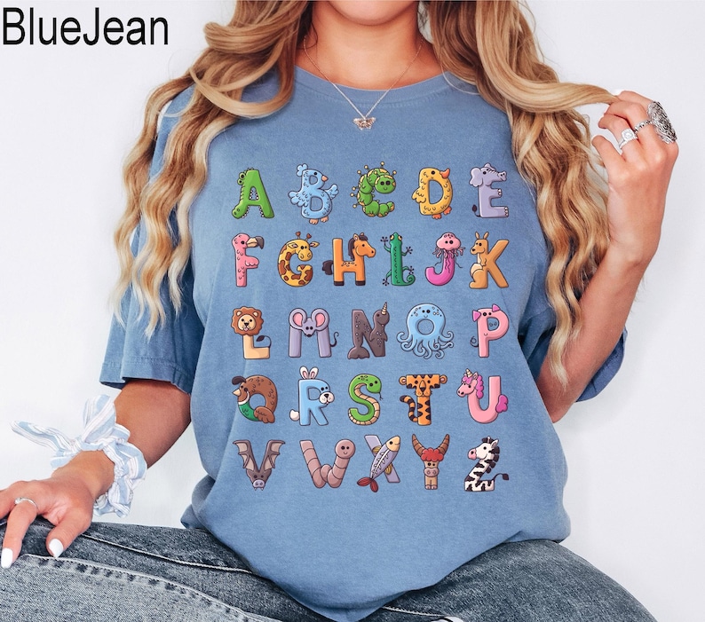 Alphabet T-Shirt main image 1