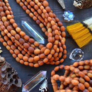 Caramel Brown, Barrel Shaped Camel Bone Beads, 10 pieces, Assorted Sizes, Made in Nigeria / African Beads, Large Bone Beads, Jewelry Making
