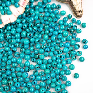 Turquoise Blue: Real Acai Beads from South America, 6-10mm | Pick your Quantity | Eco-Friendly Beads, Natural Seeds, DIY Jewelry Supplies