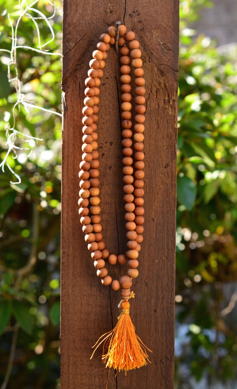 8mm Natural Aromatic Sandalwood Beads From India 50 Loose Etsy