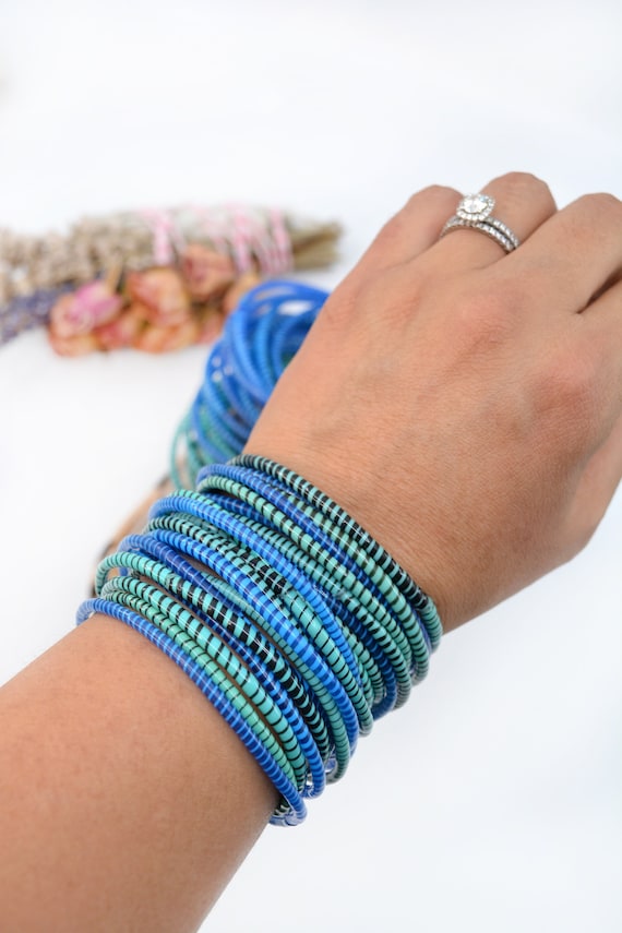Recycled flip flop bracelets sale
