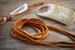 Rust: 3mm (1/8') Deerskin Leather Strap, 36' long / Deer Leather, Deer Hide, Buckskin, Soft Deer Suede, Jewelry Making Supplies 