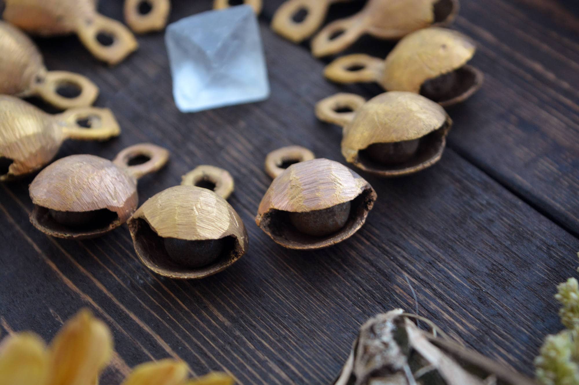 Rustic Bells Large Copper Jingle Bells 22x35mm 2 Pcs / Etsy