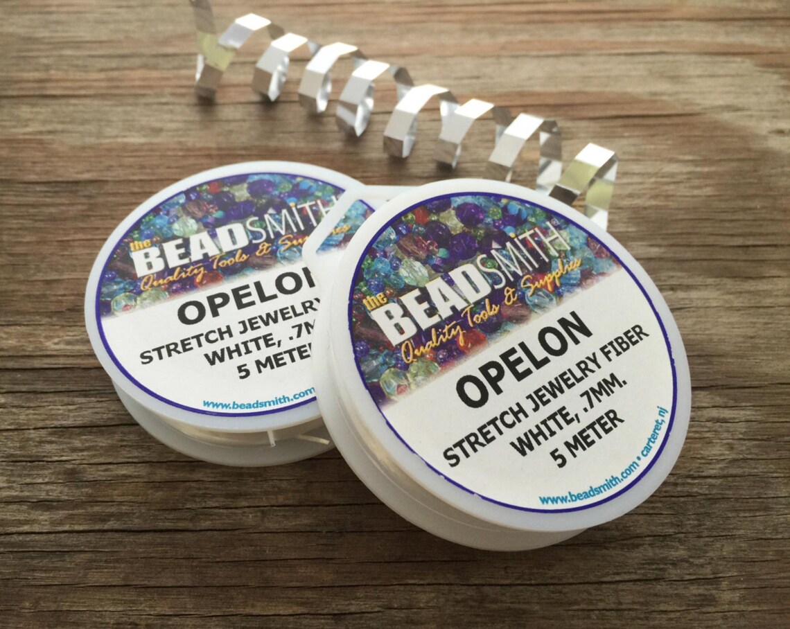 Opelon .7mm Stretch Jewelry Fiber Spool of 5 Meters Elastic Etsy