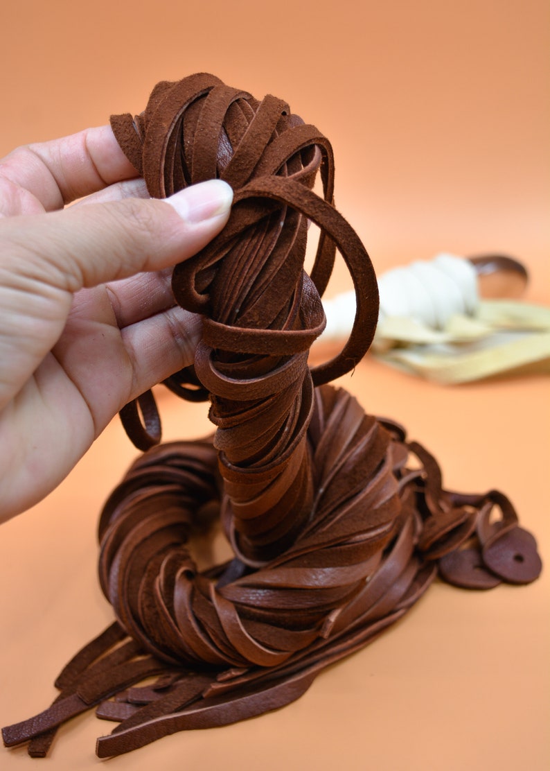 Chocolate Brown Deerskin Leather Lace – 6mm x 72 inches | Soft Deer Leather Strap, USA-Made | Jewelry, Fringe, Crafts, Boho and Tribal DIY Supplies