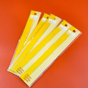 Big Eye Beading Needles: One 5-inch needle, Stainless Steel / BeadSmith, Large Hole, Needle, Findings, Sewing, NeedleCraft, Supply