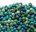 In the Blue Mix: Real Acai Beads from South America, 8-10mm / Pick your qty / Eco-Friendly Beads, Natural Seeds, DIY Jewelry Making Supplies 