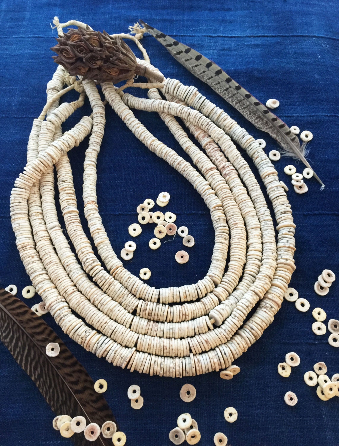 Ostrich Eggshell Beads Natural Cream White Ostrich Egg Shell Beads Full Strand of 250 Plus Beads Bone Beads Jewelry Supplies Etsy Canada