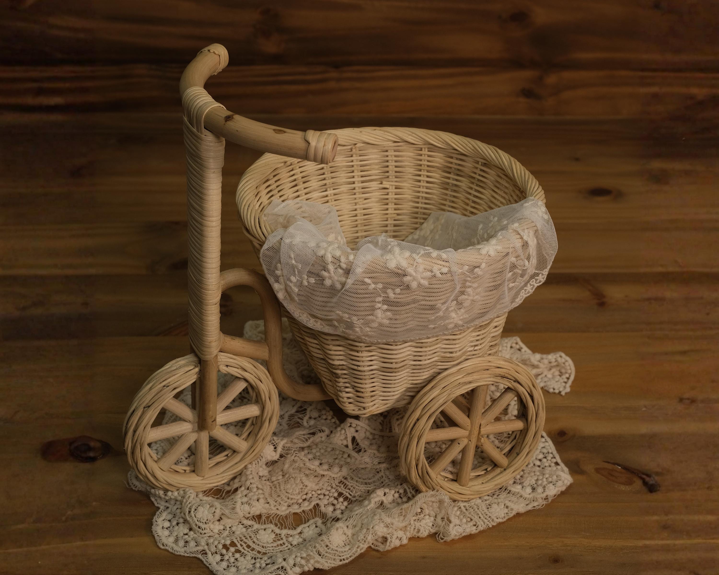 籐製ベビーカー - Etsy 日本