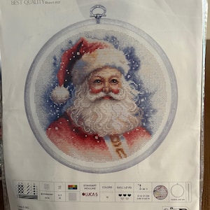Luca-s Cross Stitch Kit Santa BC224