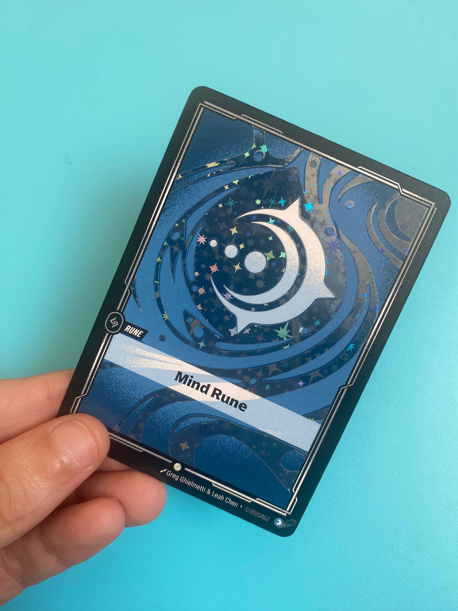 Custom Riftbound TCG Rune Alter Cards – Handmade Holographic Vinyl