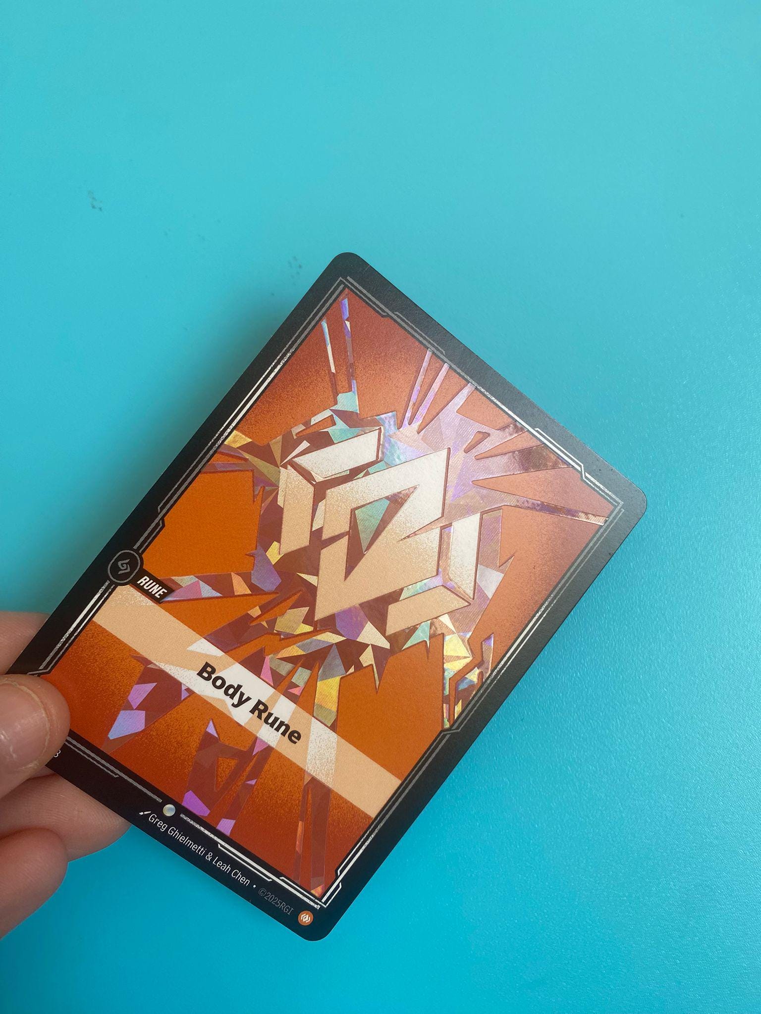 Custom Riftbound TCG Rune Alter Cards – Handmade Holographic Vinyl