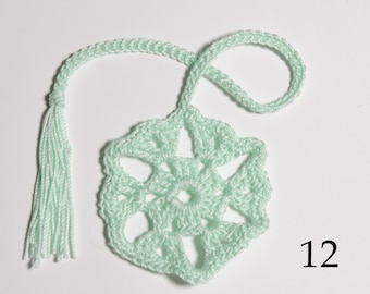 Crocheted Bookmark PDF Pattern #12