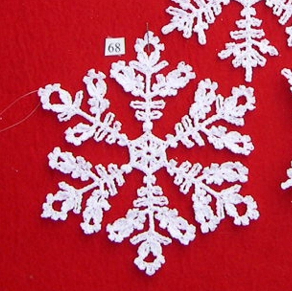 PDF Patterns for 5 Crocheted Snowflakes - Set 14 - Etsy