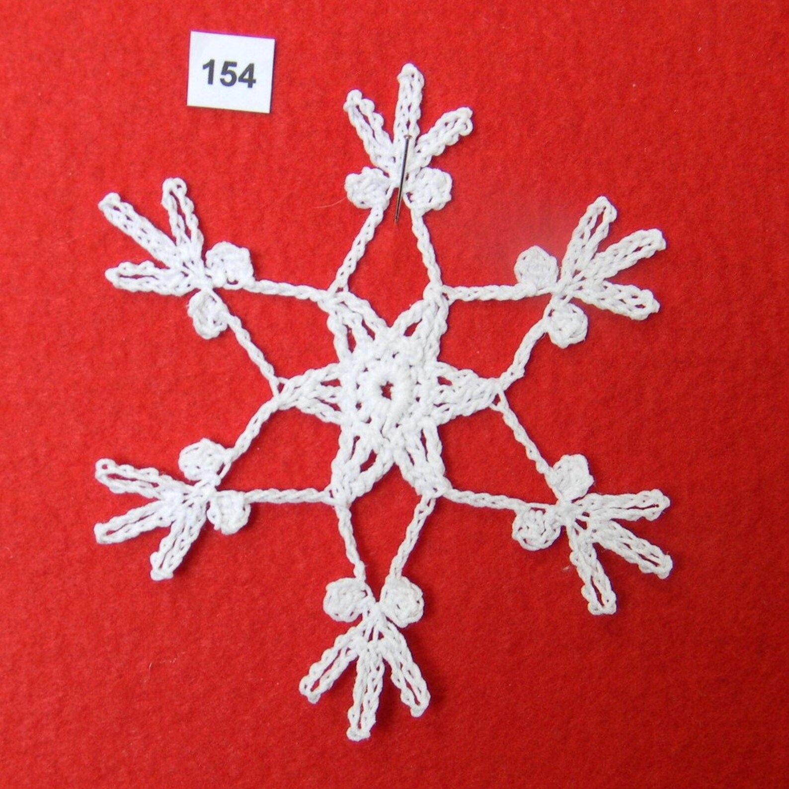 PDF Patterns for 5 Crocheted Snowflakes Set 31 Etsy
